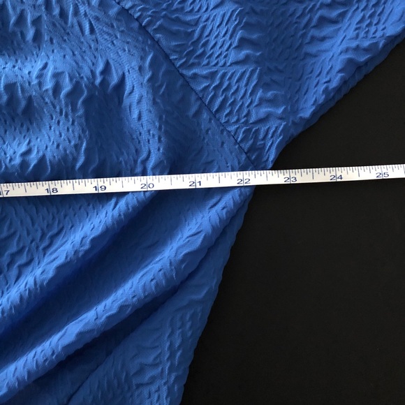 Blue by Saks Fifth Avenue tie front blouse - Picture 7 of 7